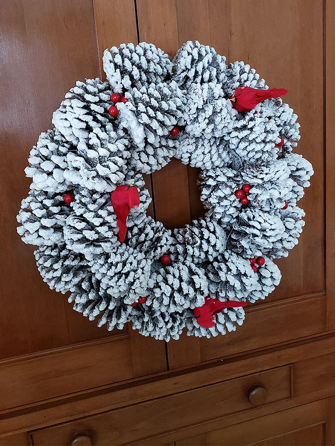 Snow wreath